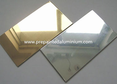 La hoja de aluminio del espejo del alto rendimiento con laminado/pulió/tratamiento anodizado