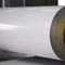 Aleación 3105 de color blanco 22 medidor 0,65 mm de espesor 300 mm de ancho PE pre pintado bobina de aluminio para la fabricación de canaletas