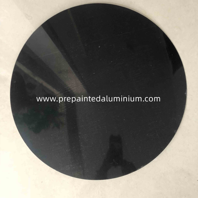 No la placa de aluminio natural O-H112 del círculo de color del palillo moderó