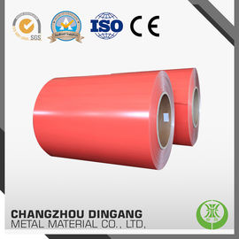 rollo de aluminio cubierto color de la hoja del diámetro de 508m m usado para el producto de los aparatos electrodomésticos