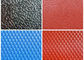 0.35mm de espesor de aleación3003 de color rojo recubrimiento de placa de aluminio en relieve utilizado en la decoración del techo interior