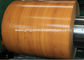 El grano de madera 1100 H18 cubrió la resistencia de impacto de aluminio de la protuberancia