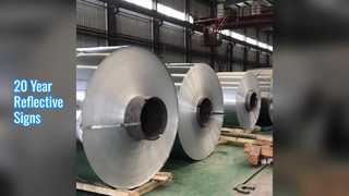 Señales de tráfico duraderas Reflectividad de 20 años