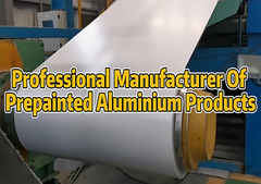 Productos profesionales de Of Prepainted Aluminum del fabricante de China