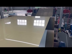 Círculo de aluminio de 405 mm de color de grano de madera