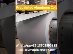 Su pedido de bobinas de aluminio recubiertas de color blanco será entregado pronto!