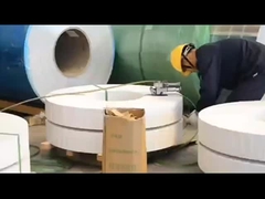 embalaje de bobinas de aluminio recubiertas de color