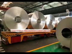 1.5 mm × 1250 mm-3003 bobina de color recubierta de aluminio