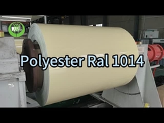 Cubierta de poliéster de aluminio Ral 1014