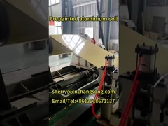 Buena bobina de aluminio recubierta de color del cliente de Canadá