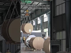 Bobina de aluminio prelacada Preparación para el envío