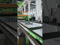 Corte de láminas de aluminio