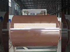 1100 Ultra-Plata Placa de Aluminio (2.0mm/2300mm)