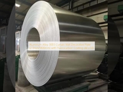 Placa decorativa para muro cortina de aleación de aluminio 3003 (2,3 mm/1800 mm) con revestimiento de fluorocarbono (ΔE≤1.0)