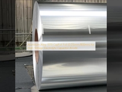 Lámina de aleación de aluminio 1070 CapFoil (0,015 mm/800 mm) para ánodo de condensador electrolítico de alto voltaje