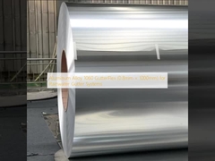 Aleación de aluminio 1060 GutterFlex (0,8 mm × 1000 mm) para sistemas de canaletas de agua de lluvia