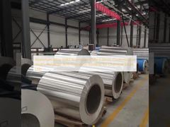 Placa de aluminio de aleación de aluminio 5083 (1,0 mm, ancho personalizable, superficie anticorrosión de poliéster) para tapas de tambores químicos