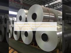 Lámina de aluminio de aleación de aluminio 8011 (0,02 mm, ancho personalizable, película protectora transparente) para láminas de sellado cosmético