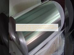 Lámina de aluminio de aleación de aluminio 8011 (0,02–0,04 mm, ancho personalizable, capa reflectante de doble cara) para almohadilla aislante automotriz