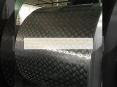 Placa de cubierta antideslizante de aleación de aluminio 5052 para barcos (2,0–4,0 mm | Extra ancho personalizado | Patrón antideslizante de cinco nervaduras)