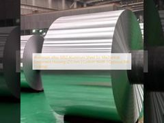 Hoja de aluminio de aleación de aluminio 5052 para carcasa de equipos mecánicos (2,0 mm | Ancho personalizado | Revestimiento RAL opcional)