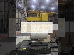 Panel de gabinete de distribución de placa de aluminio 1060 de aleación de aluminio (1,5–2,0 mm | Ancho personalizado | Acabado de poliéster blanco)