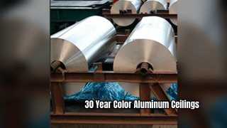 Paneles de techo de aluminio Color de 30 años