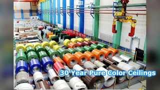 Paneles de techo de aluminio duraderos Garantía de 30 años