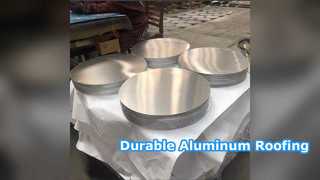 Techos de lámina de aluminio 3003 de larga duración