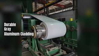 Bobina de Aluminio para Muro Cortina 1.2mm Gris