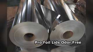 Tapas para bebidas lácteas Pro de papel de aluminio 8011