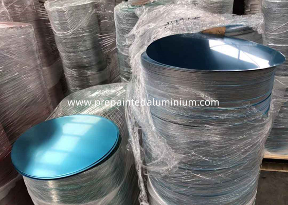 1100 discos de aluminio de capa del genio O del disco de aluminio de la aleación para cocinar los potes