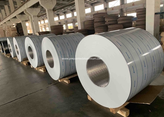 Hoja de aluminio pre revestida en la bobina para las hojas de la techumbre de la producción