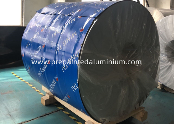 Hoja de aluminio de capa del color del modelo del mármol de A3004 H24 para el producto del obturador de la puerta