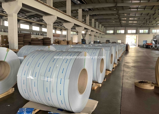 El alto blanco del lustre H14 pre pintó el grueso de aluminio del indicador de la bobina 26 para las bajadas de aguas