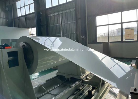 Bobina de aluminio revestida del color de cobre 3005 H18 para formar las tejas de techumbre
