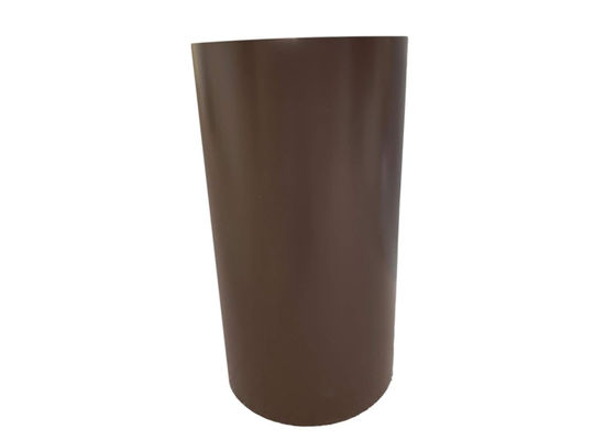Corota de recubrimiento de aluminio de color marrón prepintada 24 pulgadas x 50 pies.