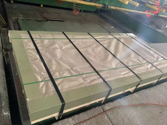 Hoja de aluminio recubierta de color de alta resistencia o bobina de aluminio recubierta recubierta con aleación AA 5052 para piezas de automóviles