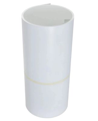 Blanco/blanco de color de revestimiento de aluminio de recubrimiento de bobina 24 x 50 pulgadas x 100 pies utilizados para el techo y el revestimiento lateral con fines de instalación