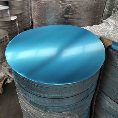 Círculos de discos de aluminio ligeros y coloridos para la fabricación de macetas