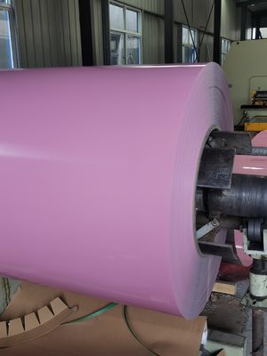Coroa de aluminio pre-pintada para el techo y la pared corrugados