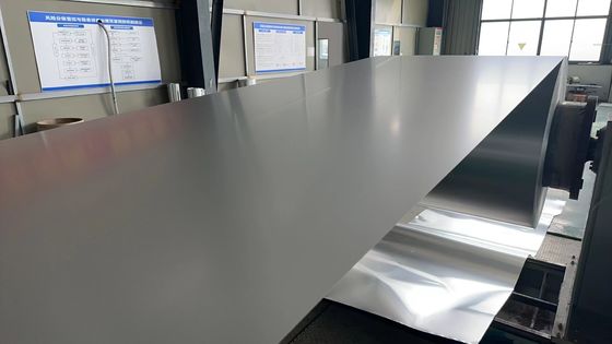 Capa de aluminio recubierta de color gris para revestimiento AA3005