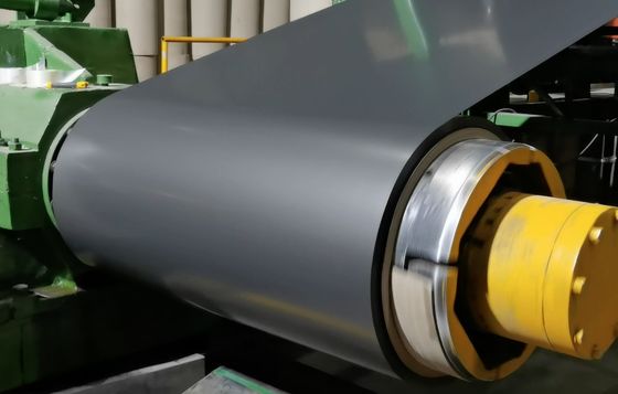 AA5005 PVDF Paint Ral 7046 Hoja de aluminio recubierta 24 Gauge x 36' Pre-pintado bobina de aluminio para techos y fachadas de edificios