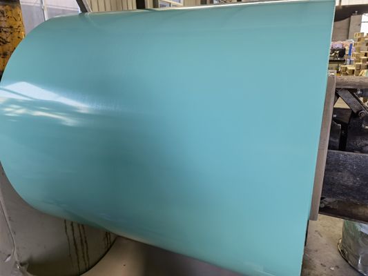 Serie 1000 serie 5000 bobina de aluminio prepintada con película protectora