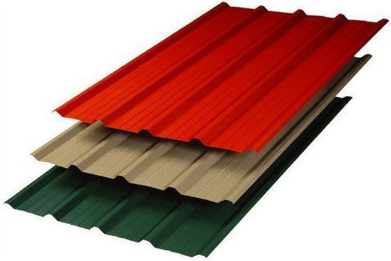 0.5-1.0 mm bobina de aluminio recubierta de color / prepintada para láminas de techo corrugadas
