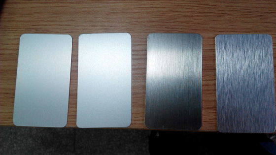 Dibujo de alambre acabado de aleación de bobina de aluminio de color 1060 de calibre 20 Hoja de aluminio prepintada para el panel de la lavadora