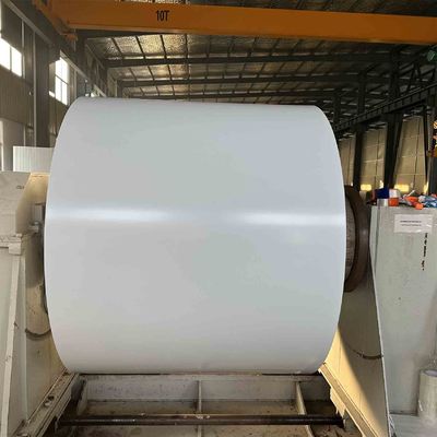Círculo de aluminio pre-pintado de aleación blanca 3003 0,12 mm para aire acondicionado