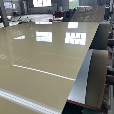 Hoja de aluminio recubierta de color personalizable y duradera para construcción y construcción