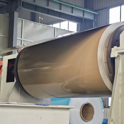 Aleación 5052 bobina de aluminio recubierta/prepintada a color de 2,0 mm para carcasas de furgonetas y cámaras internas