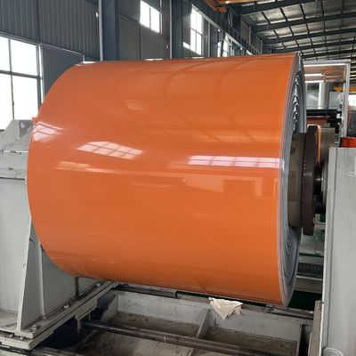 Aleación 1100 bobina de aluminio recubierta de color prepintada de 0,1 mm para procesamiento de piezas mecánicas